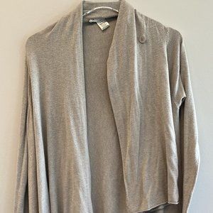 Soft Beige Cardigan with Fringe